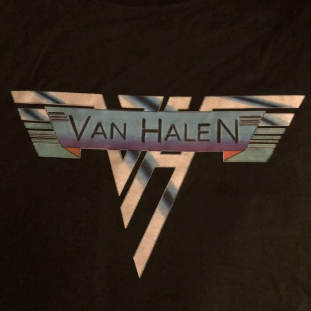 Van Halen old logo Tshirt Mens Sz 3XL XXXL Big Tall L/S 2015 EVH Vintage NEW - Picture 3 of 3